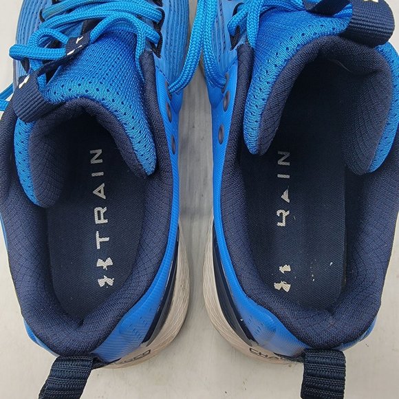 Under Armour Charged Mens 11.5 Blue Shoes Commit TR 3 Training Shoes 3023703-401 - Picture 8 of 12